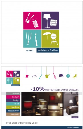 Home page site internet